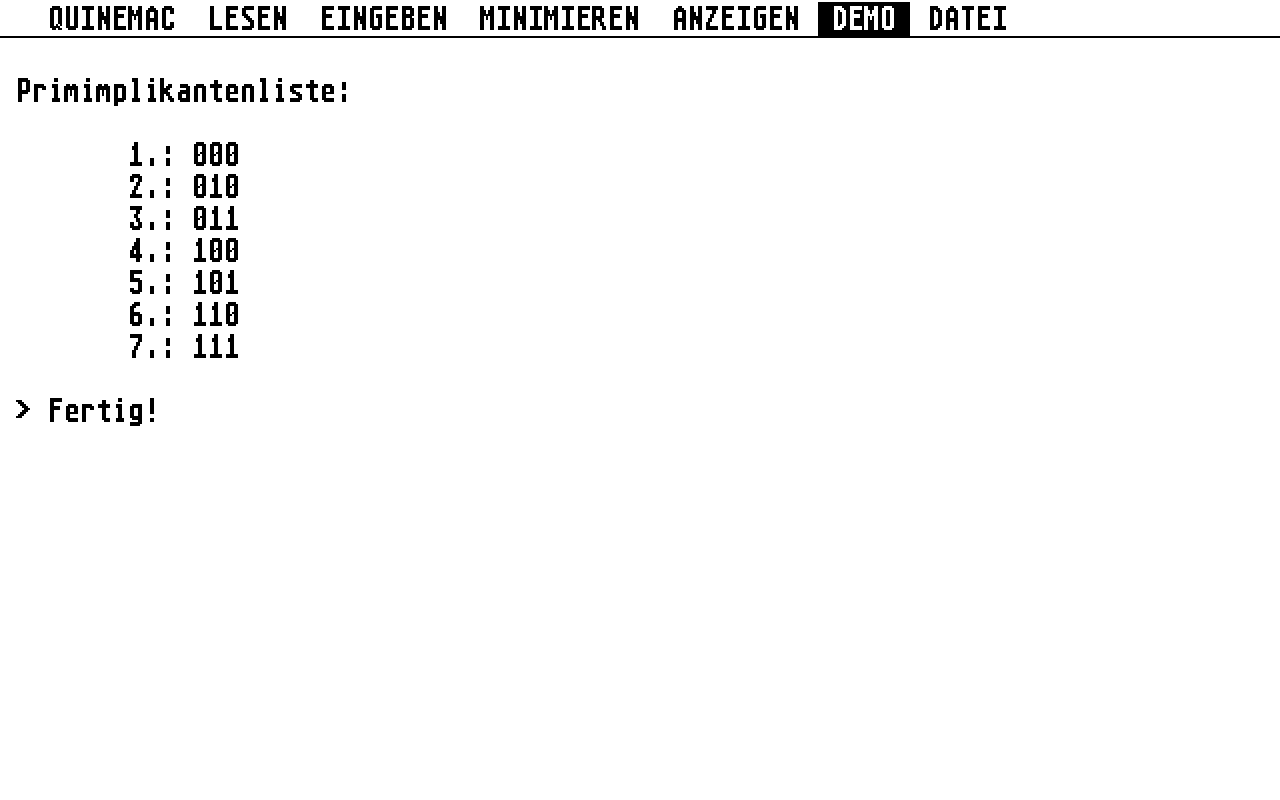 QuineMac atari screenshot